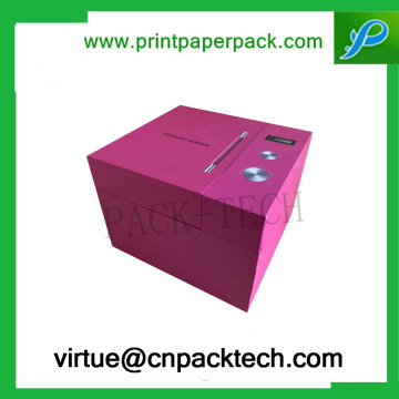 Serviceable Custom Printed Hat Rigid Cardboard Paper Gift Box