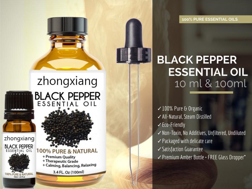 Factory Supply therapeutic grade Black Pepper Oil Price