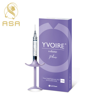 كوري yvoire 1ml مستحضرات التجميل حشو الجلد حمض الهيالورونيك