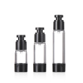 Black Plastic Airless Pump Bottles for Sale