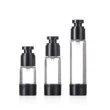 Black Plastic Airless Pump Bottles for Sale
