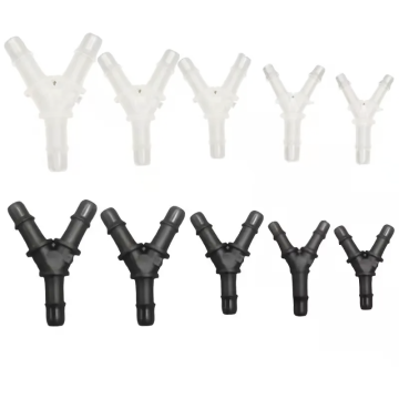 Factory Price Y-Shape 3 Way Ink Tube Connector for Ink Circulation System