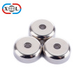 Nickel Plating pot magnet with screw hole