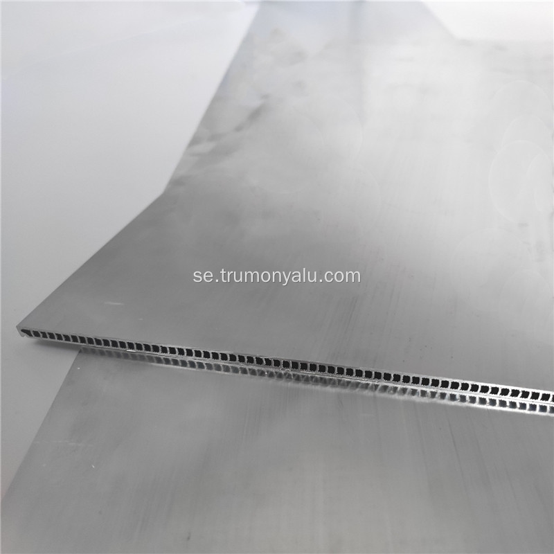 Flat Aluminium Micro-Channel Tube för värmeväxlare