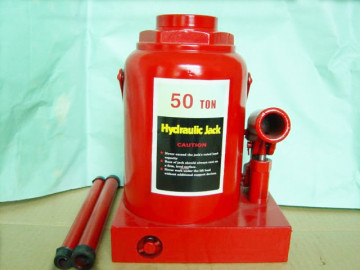 50T Capacity (Load) and Bottle Jack Type hydraulic jack