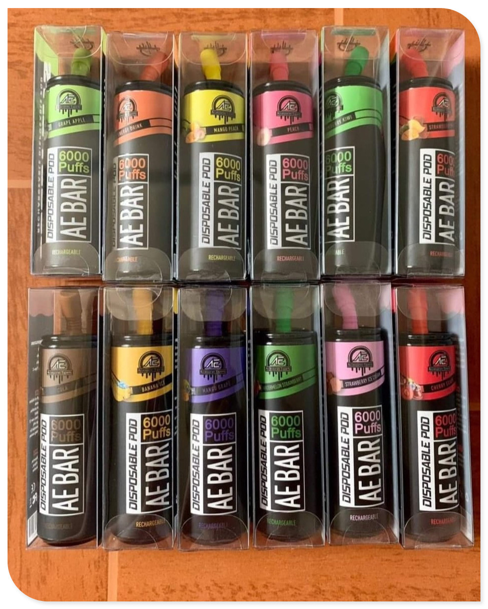 Ae Bar 6000 Puffs Disposable Vape Wholesale Price