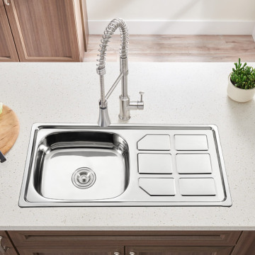 Stainless Steel Single Bowl Kitchen Sink