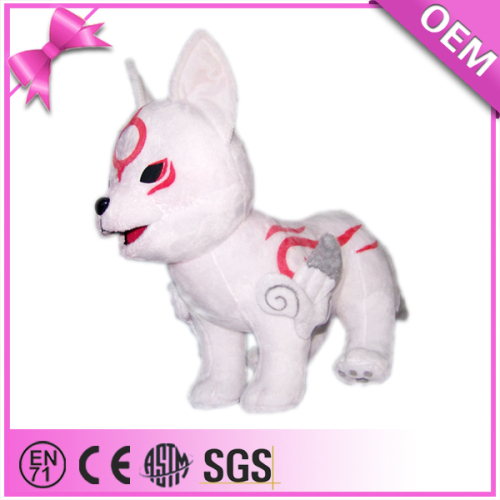 High quality OEM Plush Fox Vivid White Fire Fox OEM Plush Toy