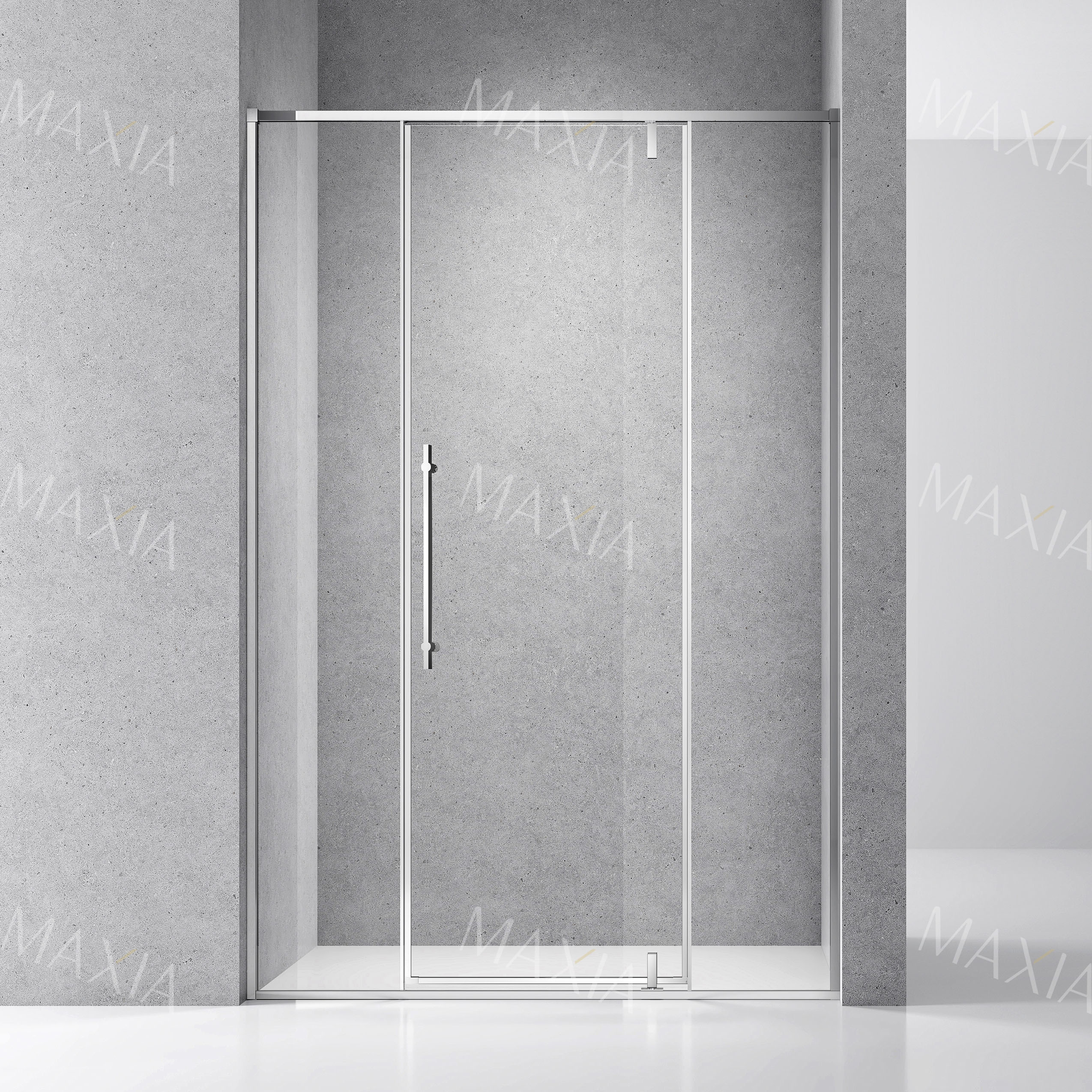 Душевая комната из нержавеющей стали с минималистской душевой комнатой