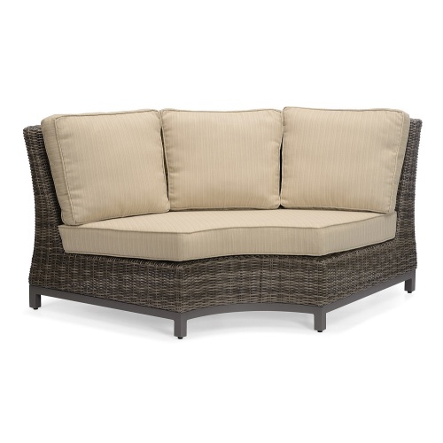 rattan sofa seating group with cushions