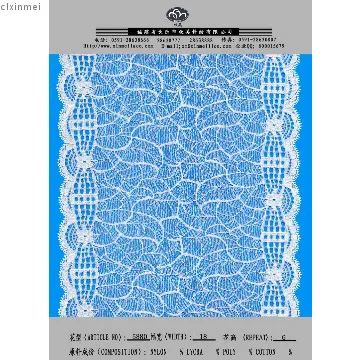 nylon spandex lace for lingerie bridal gown and jacket