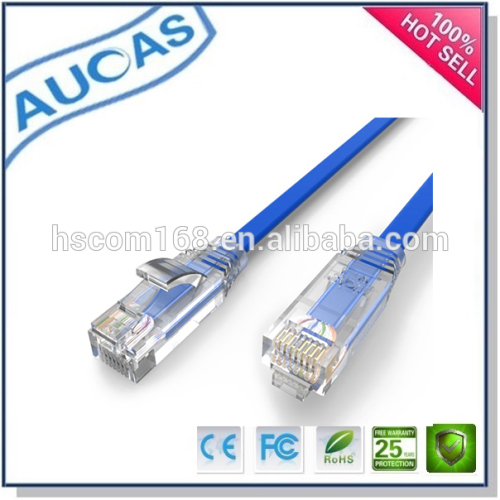 cat5e copper utp shielded network ethernet lan patch cable/cat6 rj45 gold plated 24AWG patch cord