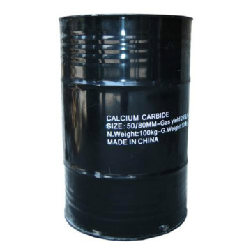 Carbure de calcium 100 kg de tambours de 50 kg