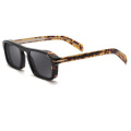 Black Retangle Eyewear Mens