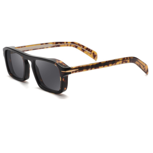 Black Retangle Eyewear Mens