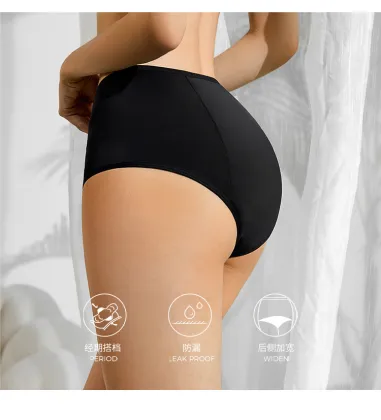 Seamless No Show Reusable Leakproof Menstrual Panties