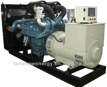 Rated Power 450KW Korea doosan (daewoo) P180LE diesel generator set