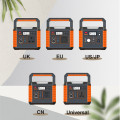 330W battery pack management for outdoor