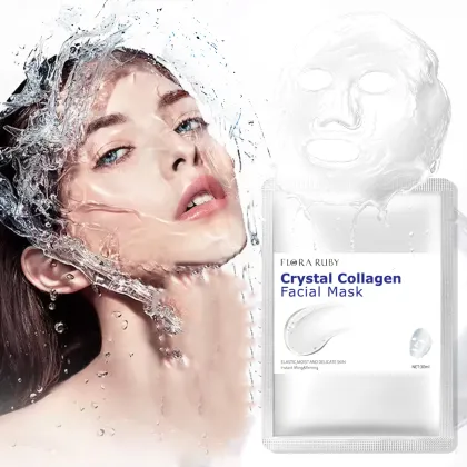 Korean Bio Deep Collagen Moisturizing Face Mask Sheets for Private Label Skincare