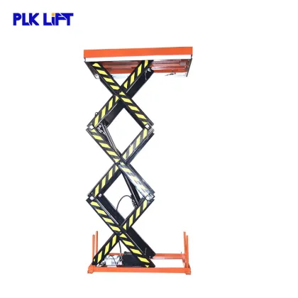 Hydraulic Work Platform Lift Three Scissor Lifter