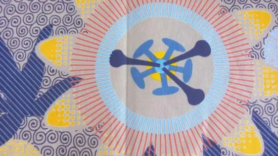 New Product Veritable African Real Wax Cotton Fabric Block