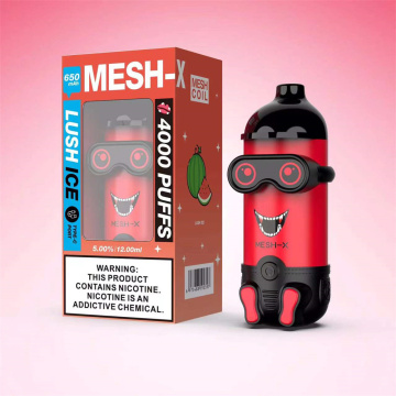 Meshking original Mesh-X 4000 bocanadas con 12 ml prefresionado