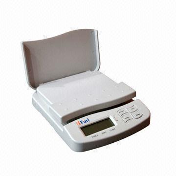 Post Scale with LCD Display, Platter Sized 175 x 160mm, with Foldable and Holding Functions