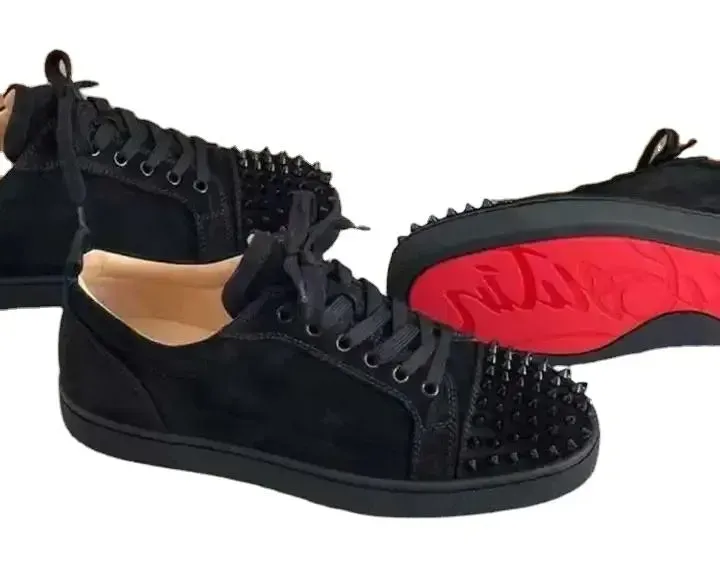 Red Bottom Designer Shoes - Luxury Flat Casual Shoes for Women and Men