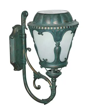 Classic Bright 5w, 7w Solar Powered Wall Mounted Outdoor Lamps For Garden, Yard