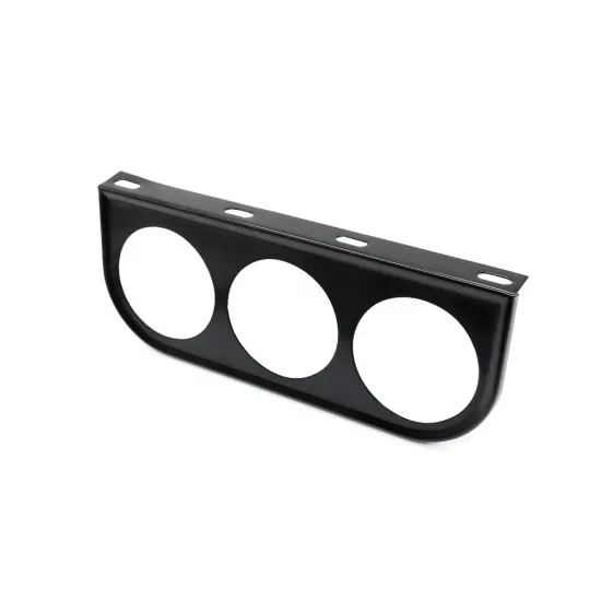 Universal 52mm Car Triple Gauge Holder Bracket: Dash Mount for Custom Gauge Pod Installation