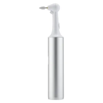 Electric Dental Tooth Polisher Kit with LED Light for Daily Cleaning, Whitening and Polishing