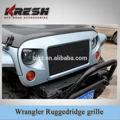 KRESH Brand 4X4 Auto wrangler plastic ruggedridge grille for wrangler JK, plastic wrangler grille
