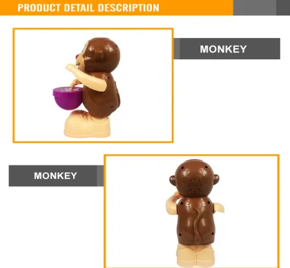 Battery Operated Monkey plastic monkey toys Music