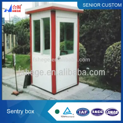 prefabricated mobile sentry box