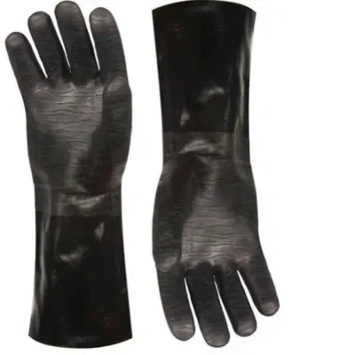 Kitchen Cooking Insulated Great Oil Heat Resistant Griller BBQ Smoker Oven Gloves