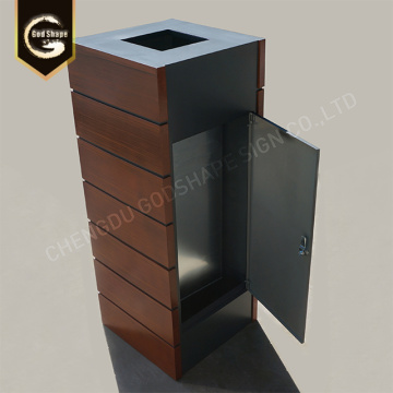 Stainless Steel Trash Bins