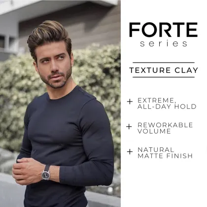 Alcohol-Free High Hold Hair Wax and Clay for Men