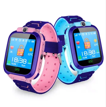 IP68 Waterproof GPS SmartWatch for Kids - Q12 Camera Watch for iOS and Android