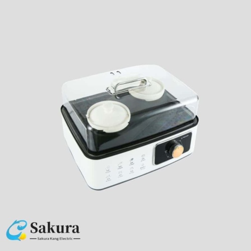 Dispositivo multifuncional para cozinhar a vapor doméstico