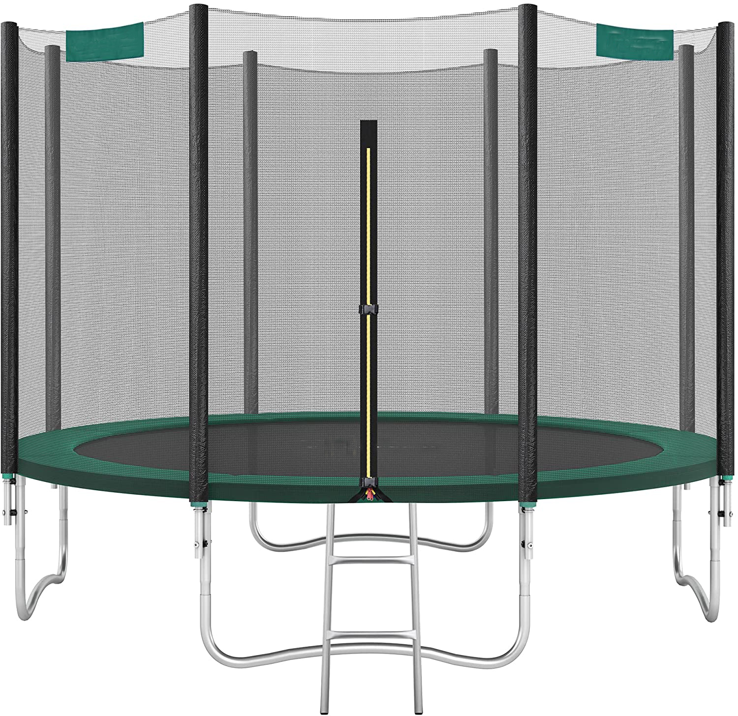 Round Garden Trampoline with Safety Net