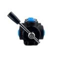 6 Njia ya majimaji ya njia ya majimaji, df 6, 90 l/min, g 1/2 ", kituo kilichofungwa