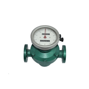 Measurement effect of gear flowmeter