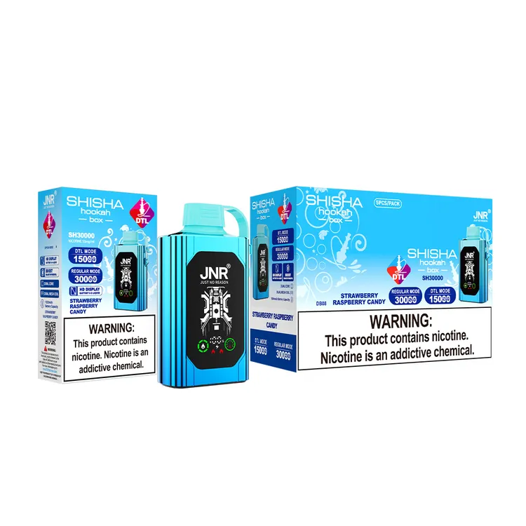 Jnr Shisha Hookah กล่อง 30k พัฟ vape