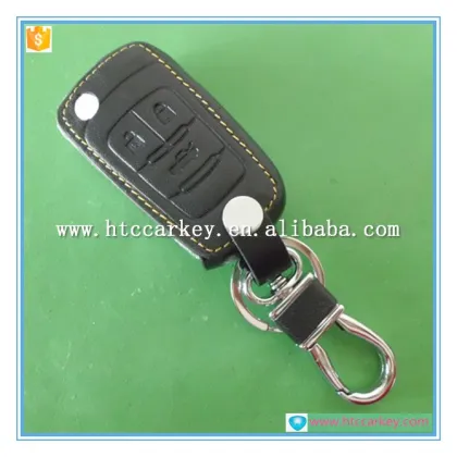 Leather key bag for chevrolet key