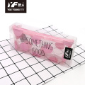 Pencil Bag Hello Kitty Custom transparent waterproof pink cat plastic pencil case Factory