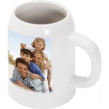 Hot Sale Custom Ceramic Beer Jumbo Mug For Sublimation