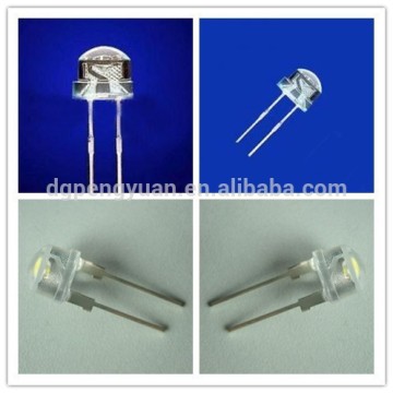 2015 HOT super bright 8mm straw hat led diode FREE SAMPLES top quality