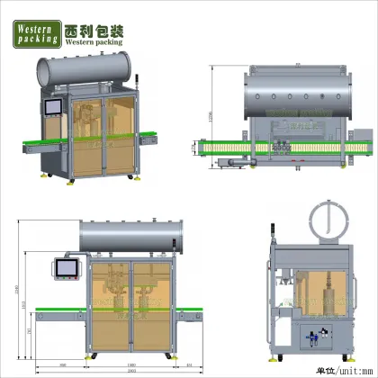 High Speed Inline Bottle Filling Machine for Sauces and Dressings with Servo Control