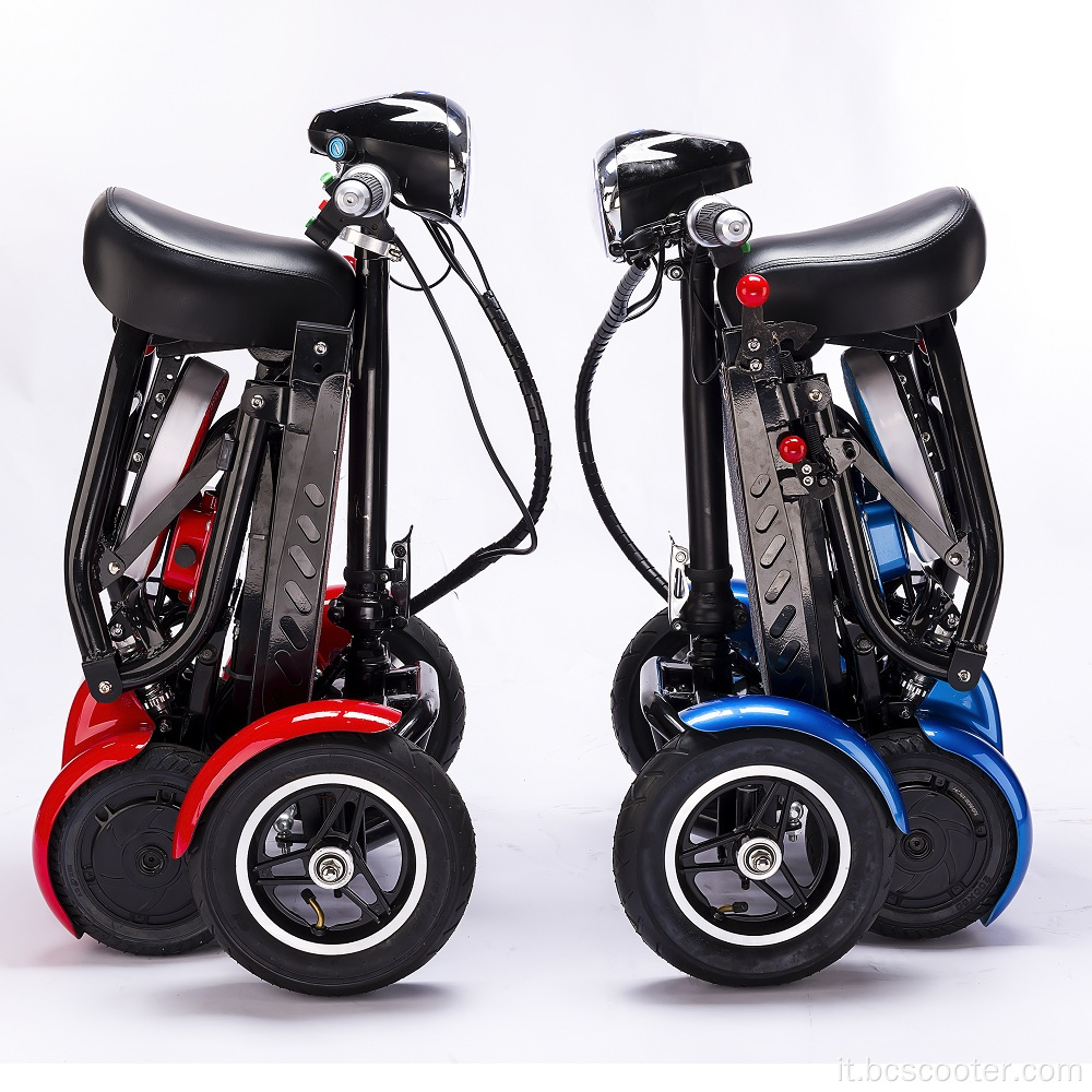 Viaggiare triciclo scooter elettrico pieghevole a buon prezzo economico