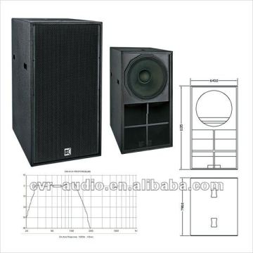CVR 21' subwoofer with bass horn loaded